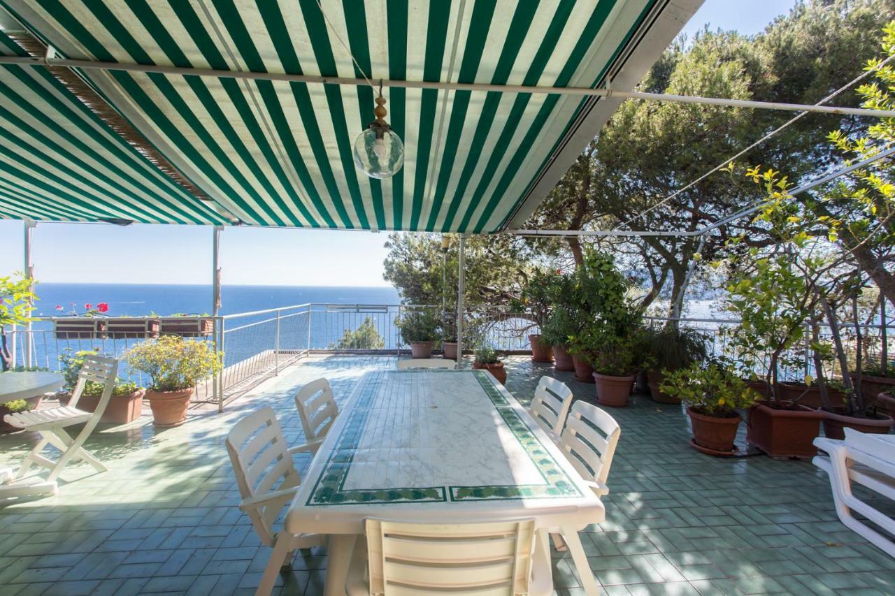 Apartamento Stunning View Relax Tra Mare E Cielo Villa Solari Exterior foto